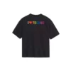 I Love Techno ricamata, nera 556089TDV201000