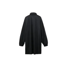 Impermeabile con logo intarsiato “Black” 681449TLO061000