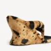 Infradito con zeppa Gaeta da donna in stampa leopardata Infradito con zeppa Gaeta da donna in stampa leopardata