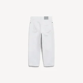 Jackie Capri da donna in bianco