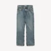 Jeans da donna dalla vestibilità regolare in blu vintage sporco