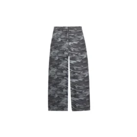 Jeans mimetici a gamba larga “Grigio” 641456TJW551055