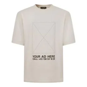 LA TUA PUBBLICITÀ QUI T-shirt oversize “Beige” 676589TLVF49054