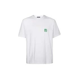 Logo, ecologiche, a maniche corte, unisex, bianche 594579THV639000