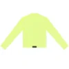 Maglia a maniche lunghe con collo rotondo “Giallo fluo” 704103TMVB77204
