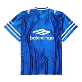 Maglia da football 3B con scollo a V in jersey lucido, oversize “Blu reale/Bianco” 857113TTVQ74701 Maglia da football 3B con scollo a V in jersey lucido, oversize “Blu reale/Bianco” 857113TTVQ74701