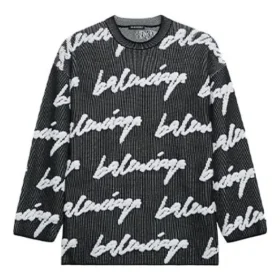 Maglia in cotone con collo rotondo e disegno 3D “Black” 625985T31801070 Maglia in cotone con collo rotondo e disegno 3D “Black” 625985T31801070