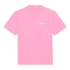 Maglietta a girocollo con logo della Political Campaign, rosa/rosso 641655TJVF75713