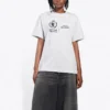 Maglietta a girocollo con logo SS21 Grigio 612965THV841167