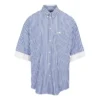 Maglietta a maniche corte a strati BB Icon “Blu Bianco” 699195TMM234640