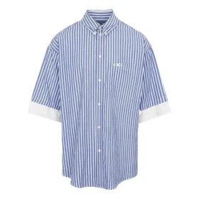 Maglietta a maniche corte a strati BB Icon “Blu Bianco” 699195TMM234640