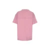 Maglietta a maniche corte ampia con stampa del logo alfabetico “Pink” 612965TIVG55700