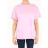 Maglietta a maniche corte ampia con stampa del logo alfabetico “Pink” 612965TIVG55700