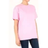 Maglietta a maniche corte ampia con stampa del logo alfabetico “Pink” 612965TIVG55700