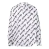 Maglietta a maniche corte con logo scarabocchiato, vestibilità ampia “White” 662983TLLJ49040
