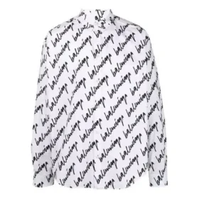 Maglietta a maniche corte con logo scarabocchiato, vestibilità ampia “White” 662983TLLJ49040