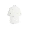 Maglietta a maniche corte con logo su tutta la superficie “White Black” 681702TOL659040
