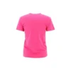 Maglietta a maniche corte con piccolo logo retrò, rosa 570796TBV435630