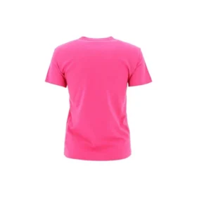 Maglietta a maniche corte con piccolo logo retrò, rosa 570796TBV435630 Maglietta a maniche corte con piccolo logo retrò, rosa 570796TBV435630