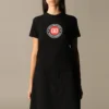 Maglietta a maniche corte con stampa BLogo, nera 612964TJVD61000