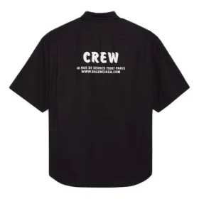Maglietta a maniche corte Crew “Black” 622251TIM391000