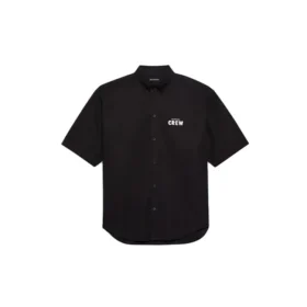 Maglietta a maniche corte Crew “Black” 622251TIM391000