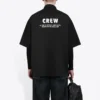 Maglietta a maniche corte Crew “Black” 622251TIM391000