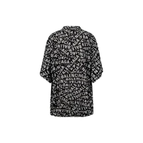 Maglietta a maniche corte minimal con strisce con logo “Black” 681813TML21-1269