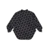 Maglietta a maniche lunghe con stampa logo “Black” 671663TLLJ11070