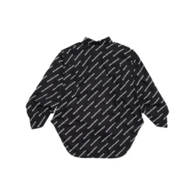 Maglietta a maniche lunghe con stampa logo “Black” 671663TLLJ11070