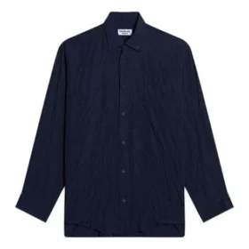 Maglietta a maniche lunghe dal taglio ampio “Blue” 658956TLM164100