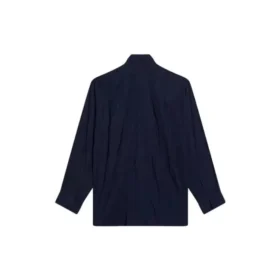 Maglietta a maniche lunghe dal taglio ampio “Blue” 658956TLM164100
