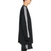 Maglietta a maniche lunghe oversize Balenciaga x adidas “Nera” 728789TNVA68482