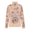 Maglietta a maniche lunghe Tat “Beige chiaro” 7928434E1B59500