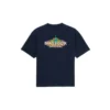 Maglietta con collo rotondo in cotone Balenciaga “Navy” 594579THV608065