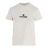 Maglietta con logo a girocollo Grigio/Bianco 612964TJVD99054