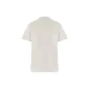 Maglietta con logo a girocollo Grigio/Bianco 612964TJVD99054