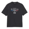 Maglietta con logo Paris Regular e bandiera di Parigi, collezione SS20, 594579TGV481000