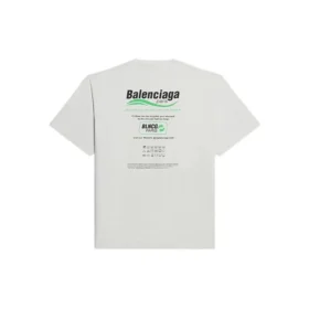 Maglietta con logo squadrato FW21, lavaggio a secco 651795TKVF89085