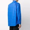 Maglietta con logo su tutta la superficie “Blue White” 534333TBL967560