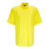Maglietta con logo su tutta la superficie “Giallo Bianco” 534332TBL967201