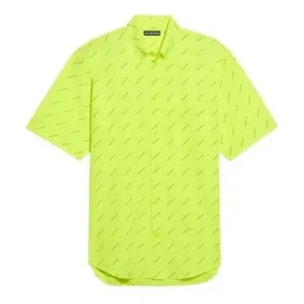 Maglietta con logo su tutta la superficie “Giallo neon” 534332TILX67110 Maglietta con logo su tutta la superficie “Giallo neon” 534332TILX67110