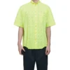 Maglietta con logo su tutta la superficie “Giallo neon” 534332TILX67110