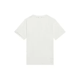 Maglietta con stampa logo FW21, bianca 661705TKVF19081 Maglietta con stampa logo FW21, bianca 661705TKVF19081