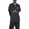 Maglietta da calcio oversize Balenciaga x adidas “Black” 723663TNV131000