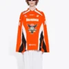 Maglietta da hockey a maniche lunghe con inserti “Orange” 657105TKV247074