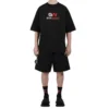 Maglietta da palestra con logo “Black” 620969TIVD51000
