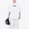 Maglietta da uomo Balenciaga a maniche corte con stampa “Alphabet”, bianca 620969TIV749040