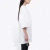 Maglietta da uomo Balenciaga a maniche corte con stampa, bianca 620941TIV749040