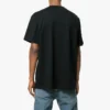 Maglietta da uomo Balenciaga con logo, a maniche corte, nera 556150TYK281000